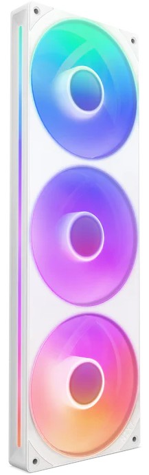 

Вентилятор для корпуса NZXT F360 RGB Core RF-U36HF-W1 120mm, 75.12CFM, 30dBA, 2400rpm, White, F360 RGB Core