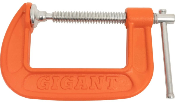 Изображение товара G-образная струбцина Gigant GGC-75 75x50 мм для фиксации деталей