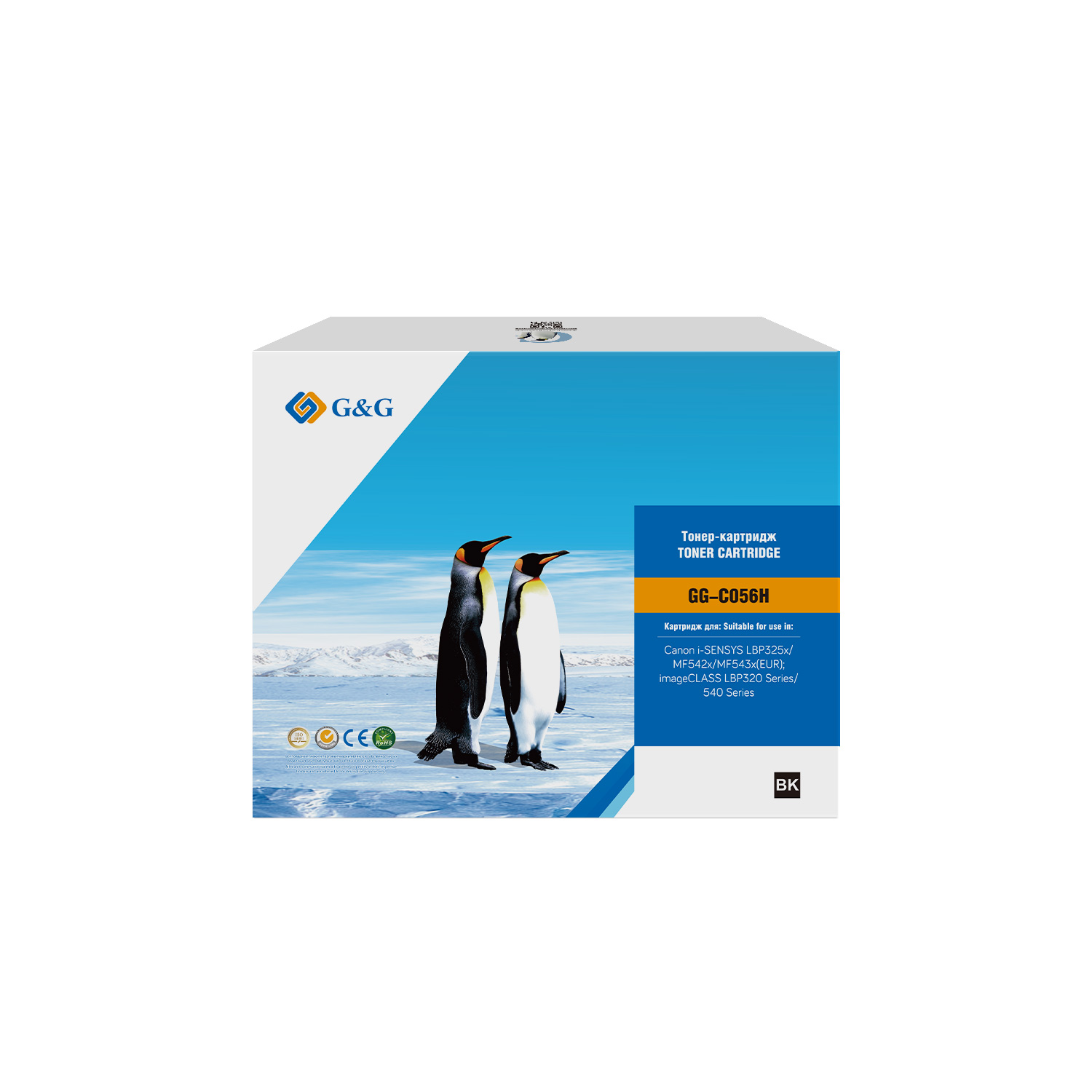 

Картридж G&G GG-C056H лазерный черный (21000стр.) для Canon LBP325x/MF543x/MF542x, GG-C056H