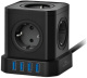 фото Сетевой фильтр Cablexpert TWR-5-U4-B-2 в Челябинске