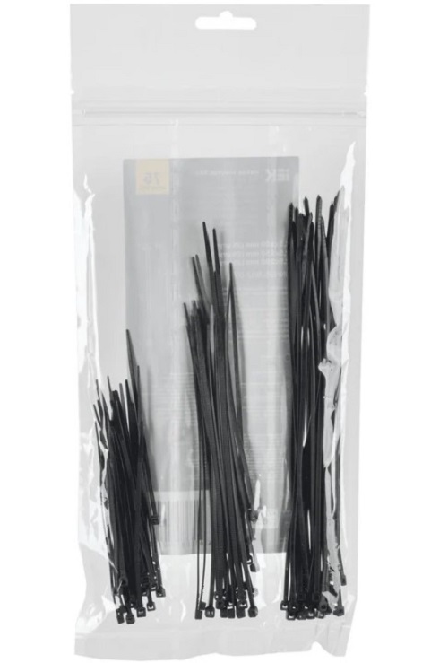 

Набор хомутов IEK UNH35-N02-075 2,5х100; 2,5х150; 2,5х200 чер. (75шт/упак), UNH35-N02-075