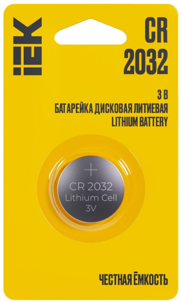 Изображение товара Батарейка IEK ABT-CR2032-OP-L01