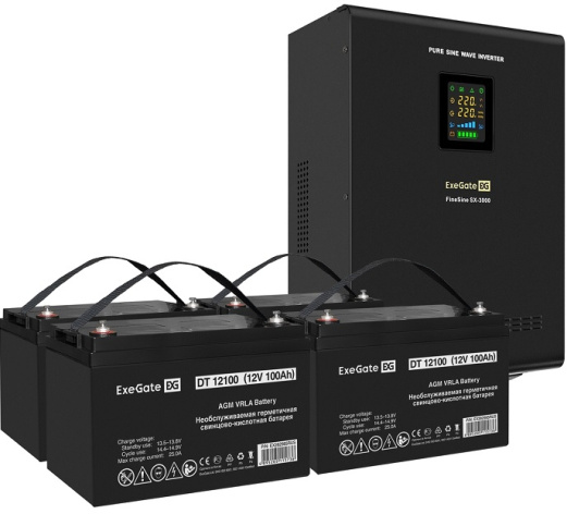 фото Комплект  Exegate FineSine SX-3000.LCD.AVR.2SH.T в Казани