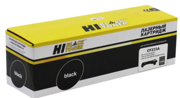 Изображение товара Тонер-картридж Hi-Black HB-CF233A Черный
