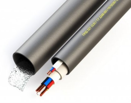 Изображение товара Труба Промрукав PR14.0103 для защиты кабелей 3 м, диаметр 32 мм