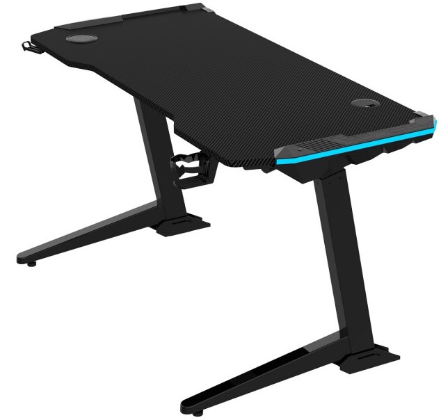 

Стол компьютерный FoxGear FG-ZE-49B черный, с электроприводом и RGB-подсветкой, FG-ZE-49B