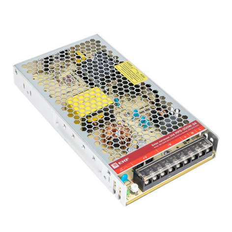 Изображение товара Блок питания EKF mps-200w-24 24В 200Вт 8.8А для автоматизации и электроники