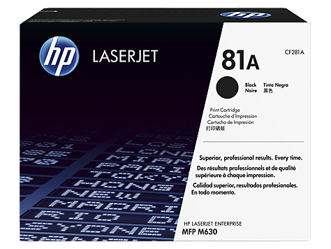 

Картридж HP 81A CF281A для LaserJet Pro MFP M630dn/f/h/z чёрный 10500 стр, 81A