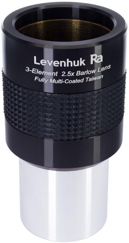 

Линза Levenhuk 50775 Барлоу 2,5x, 1,25", 50775