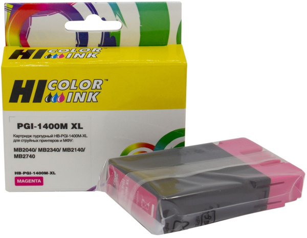 Изображение товара Тонер-картридж Hi-Black PGI-1400XLM пурпурный для Canon MAXIFY