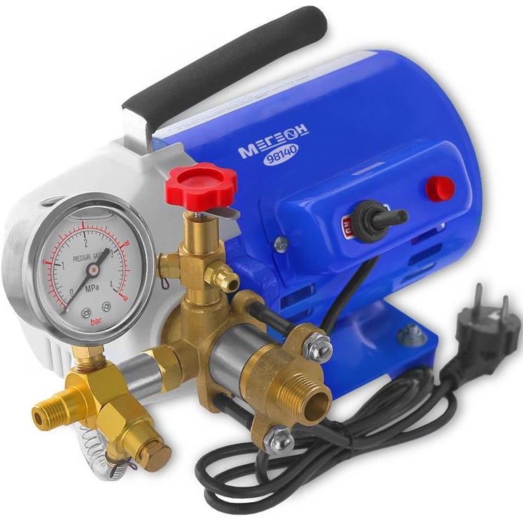 

Насос опрессовочный МЕГЕОН 98140 электрический, 98140