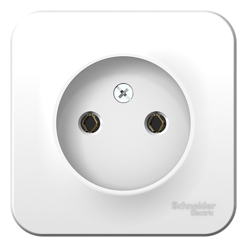 

Розетка Schneider Electric BLNRA000111 б/з без шторок 16А, 250В, изолир. пластина (белый) наруж, BLNRA000111