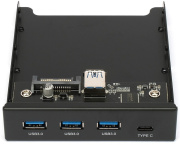 фото Планка Gembird FP3.5-USB3-3A1C