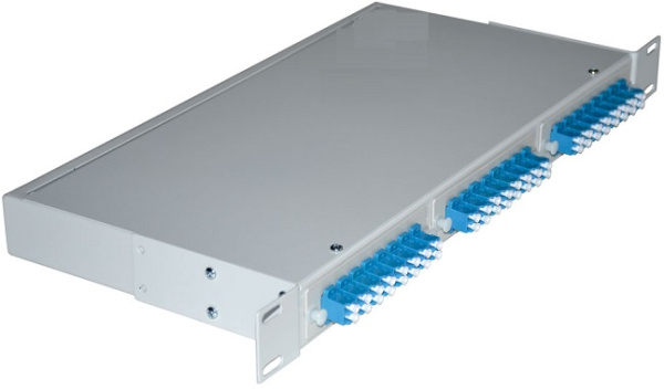 Изображение товара Кросс оптический стоечный 19" стационарный 1U NTSS NTSS-RFOB-1U-24-2LC/U-9-SP1.5G1AY