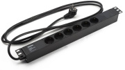 Изображение товара Блок розеток Hyperline SHE19-6SH-2.5EU