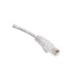 фото Кабель патч-корд U/UTP 6 кат. 1м Cabeus PC-UTP-RJ45-Cat.6-1m-WH-LSZH в Краснодаре