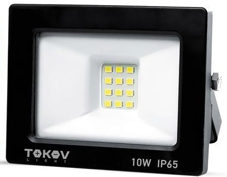 

Прожектор светодиодный TOKOV ELECTRIC TKL-FL/LED-10-6.5K-IP65 10Вт 600лм 6500К IP65 черн., TKL-FL/LED-10-6.5K-IP65