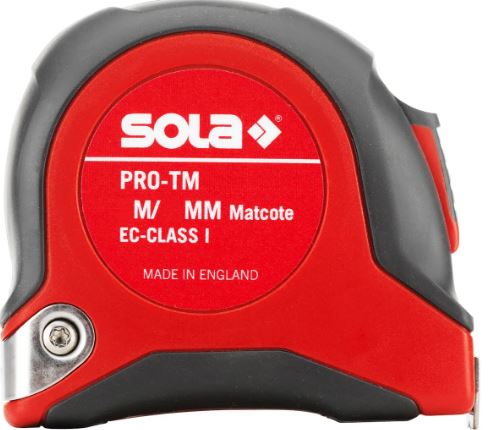

Рулетка SOLA 50022201 PRO-TM 8 м, I класс точности, 50022201