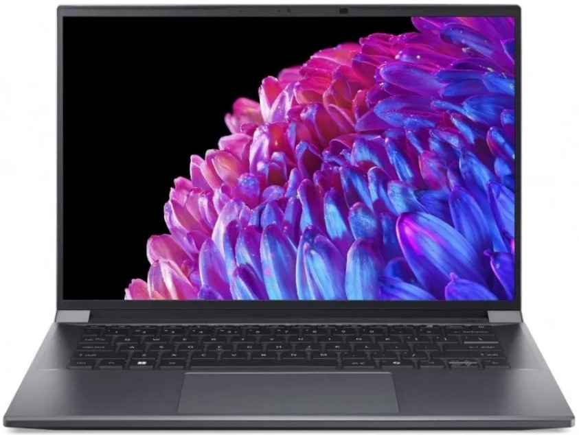 

Ноутбук Acer SWIFT X SFX14-72G-76LG NX.KR8CD.001 U7-155H/16GB/1TB SSD/14" 3K OLED/WiFi/BT/cam/Win11Home/iron grey, SWIFT X SFX14-72G-76LG