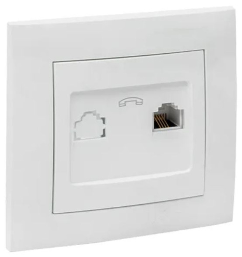 фото Розетка телефонная в сборе EKF EWT01-034-10 в Омске