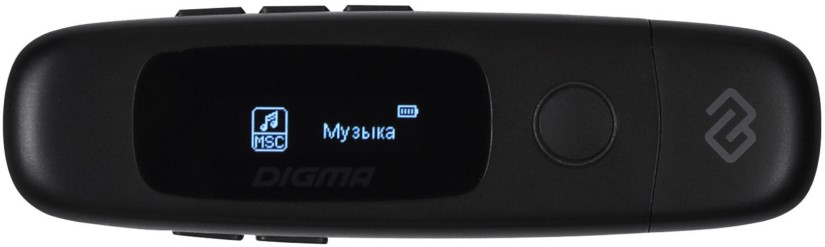 

Плеер Digma U4 Flash 8Gb черный/0.91"/FM/microSDHC, U4