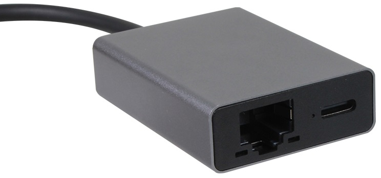

Концентратор VCOM CU4591 TypeC/RJ45+PD 100Вт, aluminium shell, CU4591