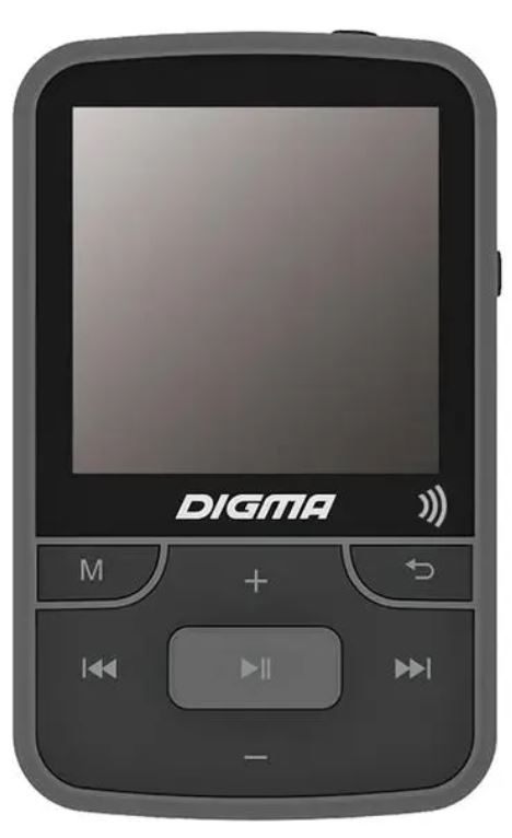 

Плеер Digma Z4 Hi-Fi Flash BT 16Gb черный/1.5"/FM/microSDHC/clip, Z4