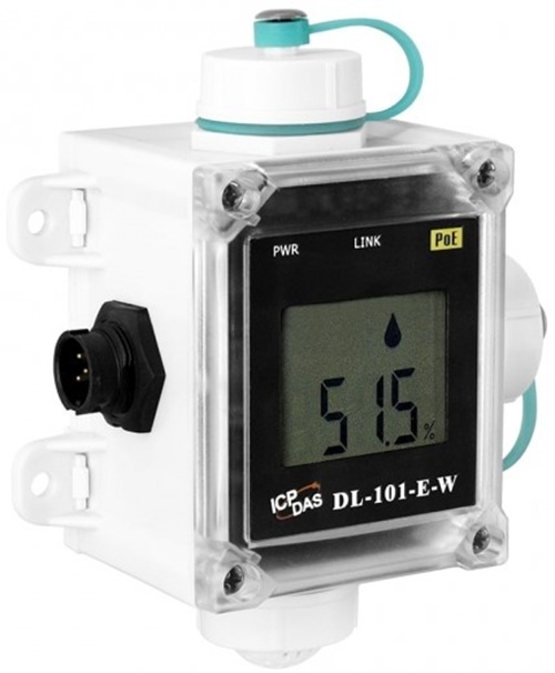 

Датчик температуры и влажности ICP DAS DL-101-E-W CR и окружающей среды с функией регистрации данных (White Cover) (RoHS), DL-101-E-W CR