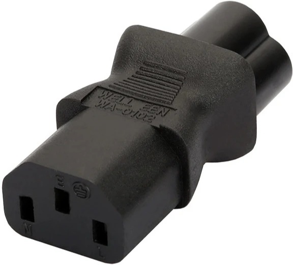 

Кабель питания 4PH 4PH-R90367 C13 - C6, прямой, черный, 4PH-R90367