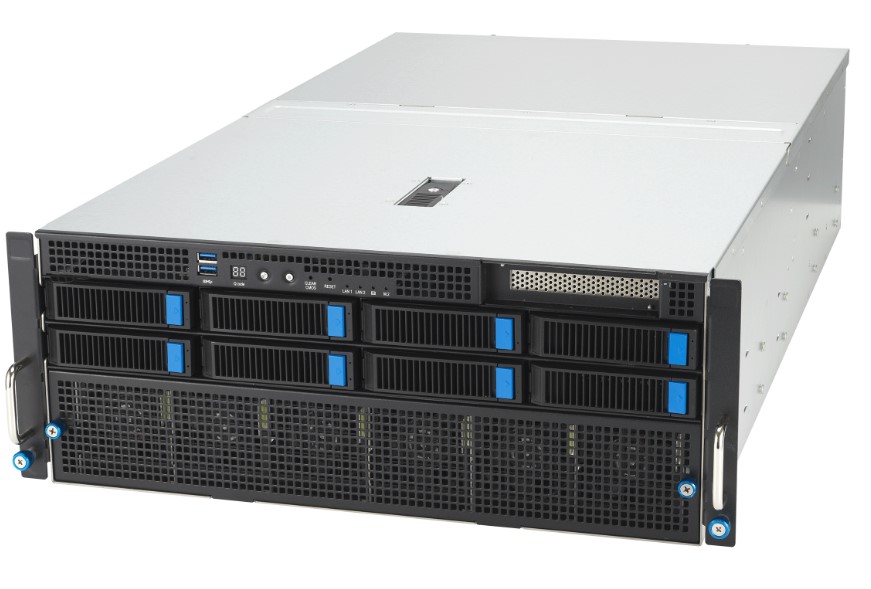 

Серверная платформа 4U ASUS ESC8000-E11 90SF02I1-M003D0 (2*LGA4677, 32*DDR5 (4800), 8*3.5" HS, M.2, 8*PCIE, 4*3000W, VGA, COM, 2*USB 3.2), ESC8000-E11