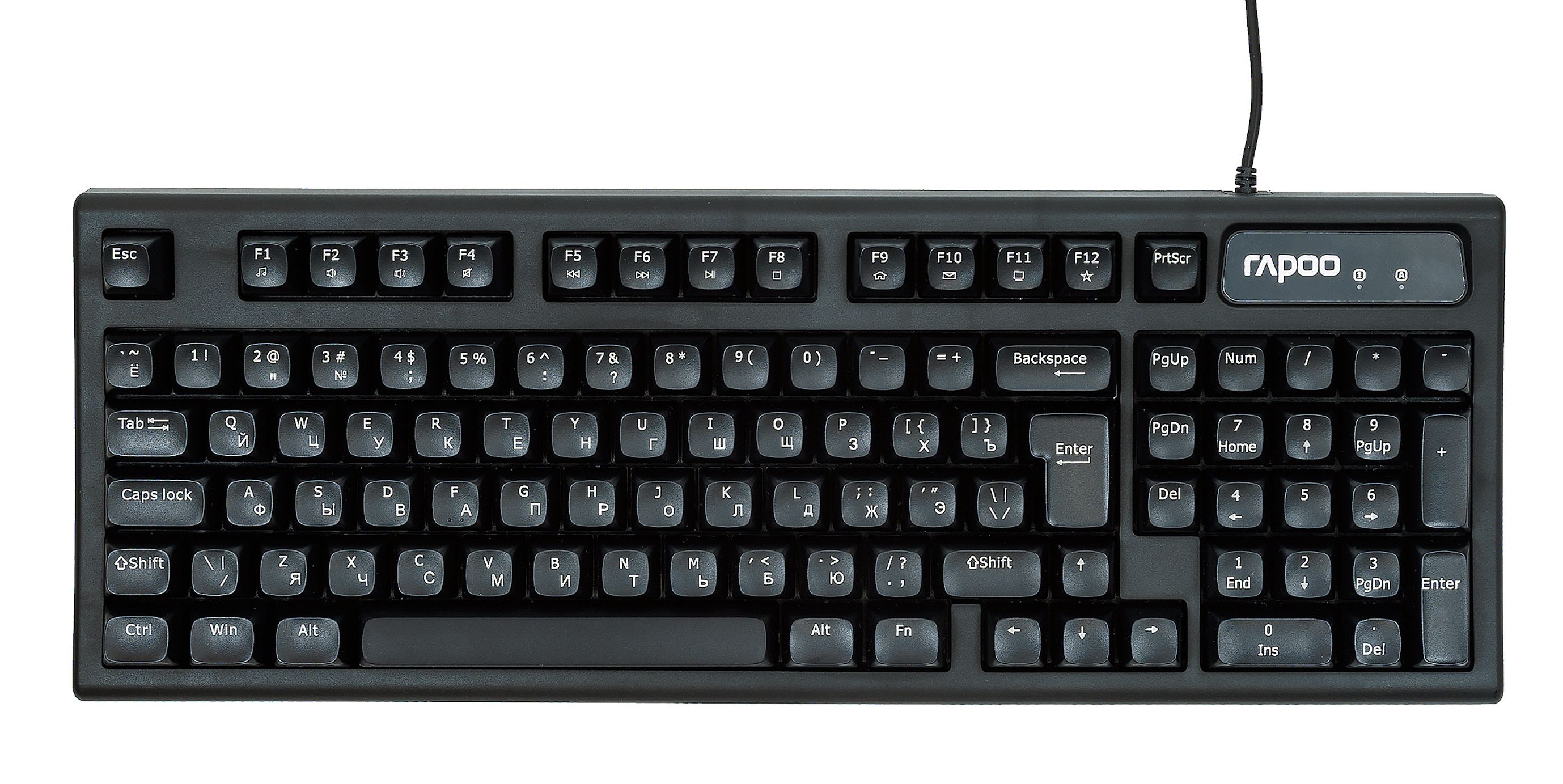 

Клавиатура Rapoo NK2800 цвет: черный, NK2800