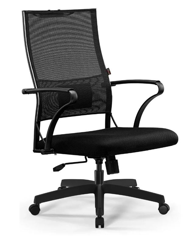 

Кресло Metta Sit Air-180 B2-290K (M09.B02.G15.W01) Z509397575 на колесиках, сетка, 1шт. в комплекте черный/черный, Sit Air-180 B2-290K (M09.B02.G15.W01)