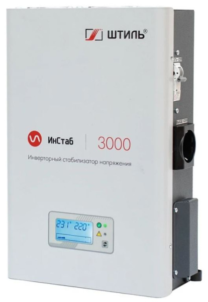 Изображение товара Стабилизатор напряжения Штиль ИнСтаб IS3000 3000 ВА настенный и настольный