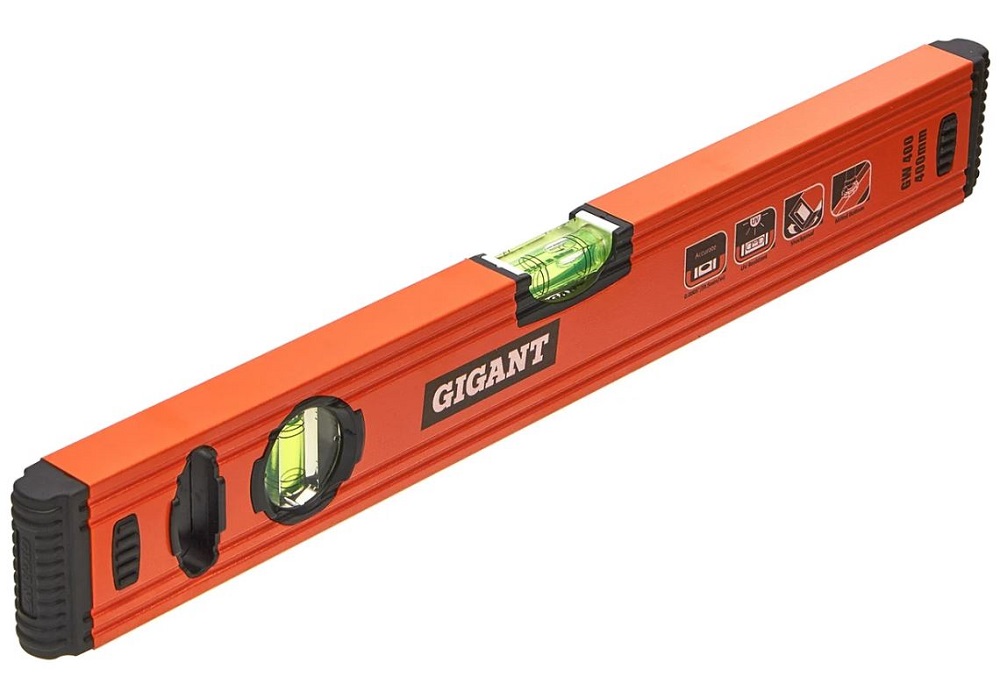 

Уровень Gigant GW400 алюминиевый строительный 400мм, GW400