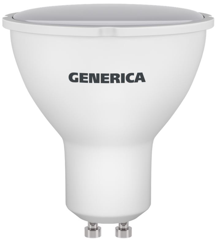

Лампа светодиодная GENERICA LL-PAR16-08-230-40-GU10-G PAR16 софит 8Вт 230В 4000К GU10 (кратность 10шт), LL-PAR16-08-230-40-GU10-G