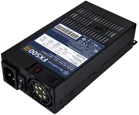 

Блок питания SilverStone SST-FX500-G 500W, Flex ATX, active PFC, 80 Plus Gold, 40mm fan, SST-FX500-G