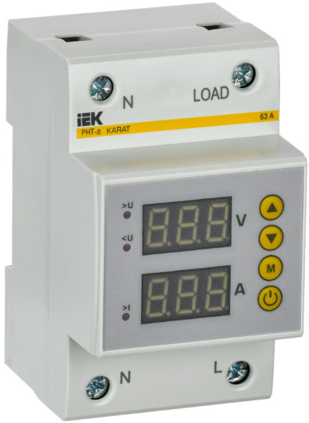 Изображение товара Реле IEK IVC31-1-63 для контроля напряжения и тока