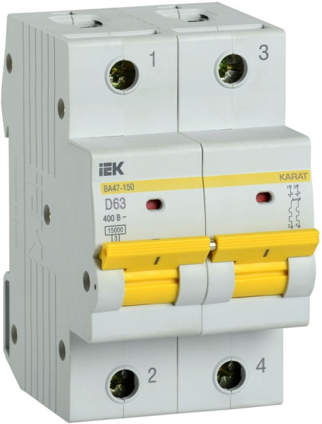 Автоматический выключатель IEK MVA50-2-063-D