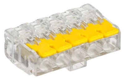 Изображение товара Клемма IEK UKZ60-415-004 для электромонтажа 5 контактов 32 А