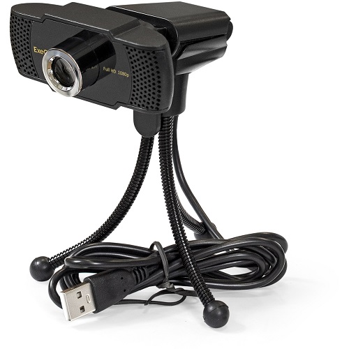 

Веб-камера Exegate BusinessPro C922 Full HD Tripod EX287242RUS 1/3" 2 Мп, 1920х1080, 1080P, 30fps, 4-линзовый объектив, USB, ручной фокус, микрофон с, BusinessPro C922 Full HD Tripod