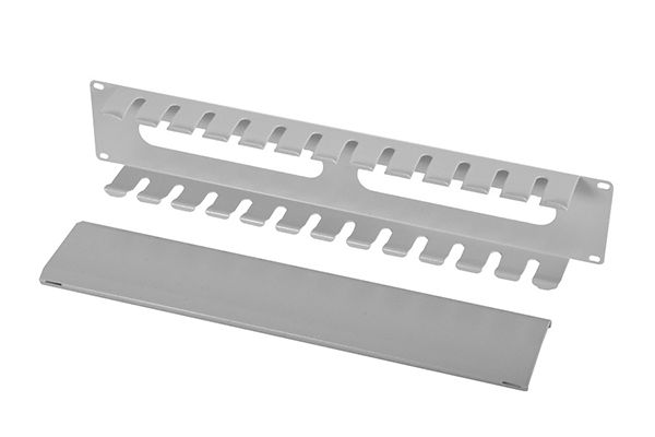 

Кабельный организатор ЦМО ГКЗ-2U горизонтальный 19" 2U с крышкой, ГКЗ-2U