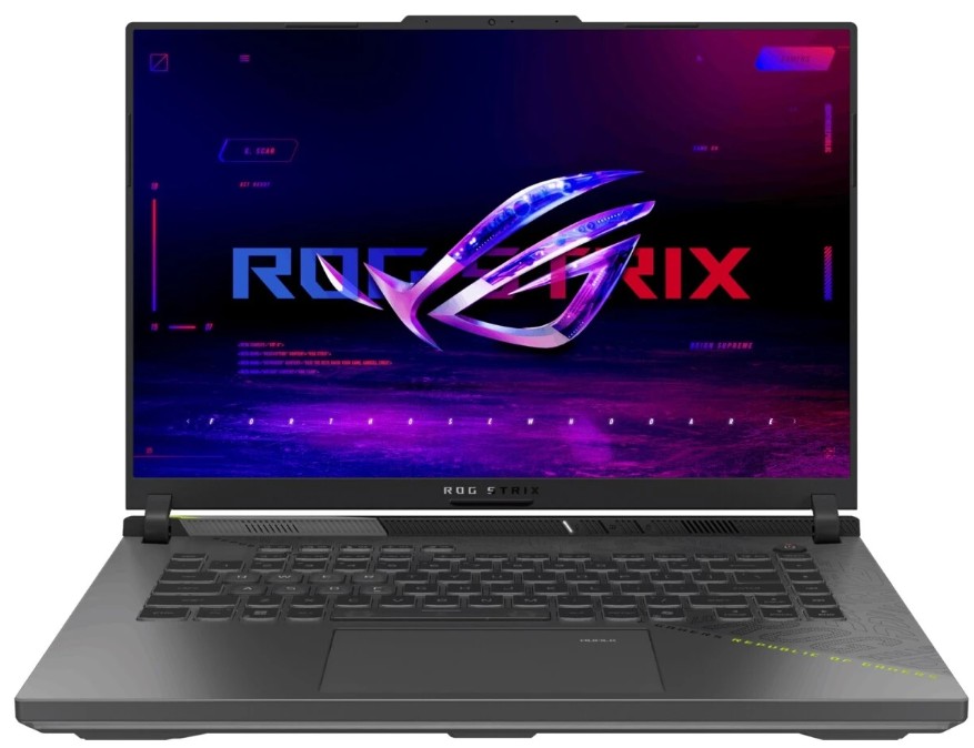 

Ноутбук ASUS ROG Strix G16 G614FR-S5056 90NR0NK8-M002K0 Ryzen 9 9955HX/16GB/1TB SSD/noDVD/GeForce RTX 5070 Ti(12GB)/16" 2560x1600 240Hz/Cam/BT/WiFi/no, ROG Strix G16 G614FR-S5056