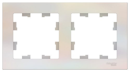 

Рамка Schneider Electric ATN000402 AtlasDesign, 2-постовая, универсальная, жемчуг, ATN000402