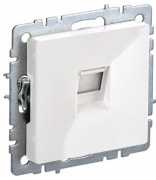 фото Розетка телефонная IEK BR-T10-K01