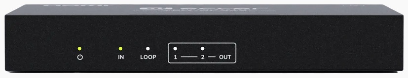 

Усилитель-распределитель Ecler VEO-SPS42 1:2 сигналов HDMI 4K60 (4:4:4) по витой паре, VEO-SPS42