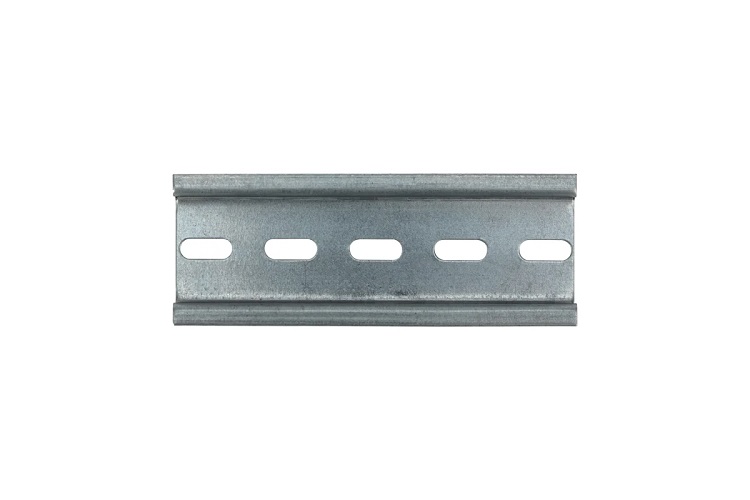 

DIN-рейка Rexant 12-8060 60см перфорированная оцинкованная, 12-8060