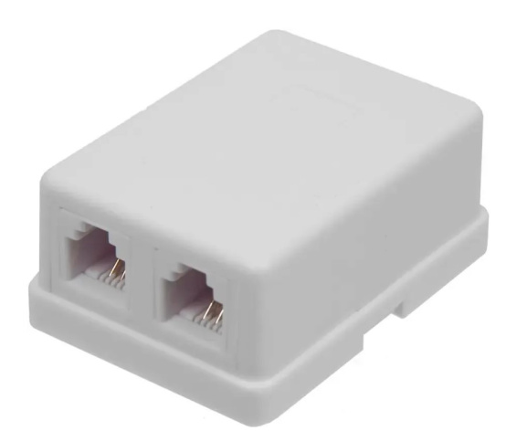 фото Телефонная розетка настенная TWT TWT-SS2-1212-WH в Нижнем Новгороде