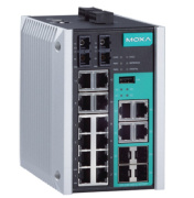 фото Коммутатор управляемый  MOXA EDS-518E-MM-SC-4GTXSFP-T