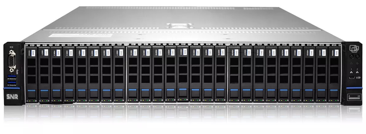 

Серверная платформа SNR SNR-SR2325RS 2U, Scalable Gen3, DDR4, 25xHDD, резервируемый БП, SNR-SR2325RS