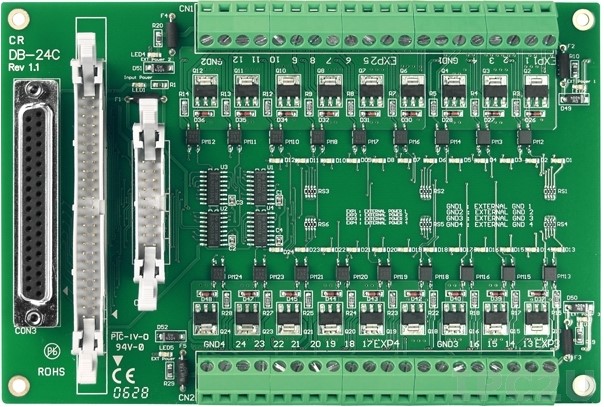 

Плата ICP DAS DB-24C/DIN DB-24C with DIN-Rail Mounting Kit, DB-24C/DIN